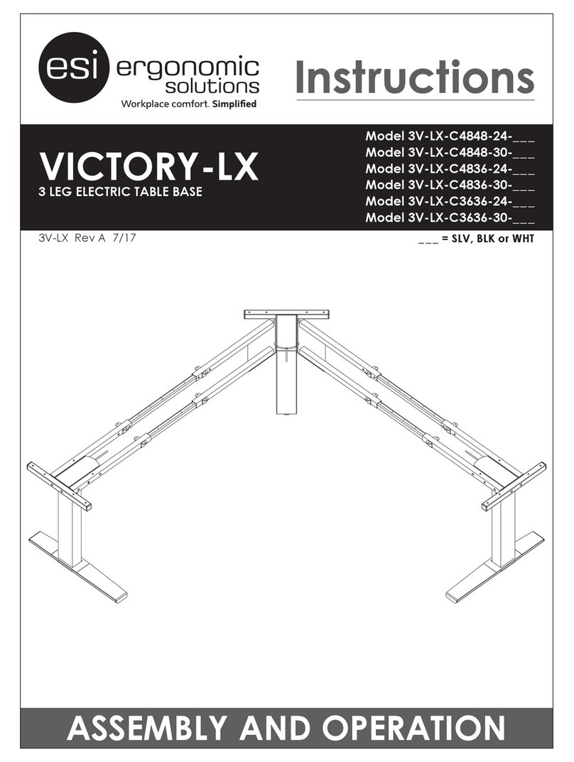 ESI 3V-LX-C4848-30 Series User manual ESI 3V-LX-C4848-30 Series User manual