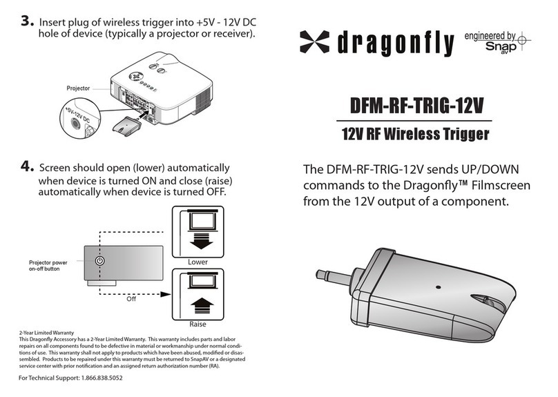 Dragonfly DFM-RF-TRIG-12V User manual