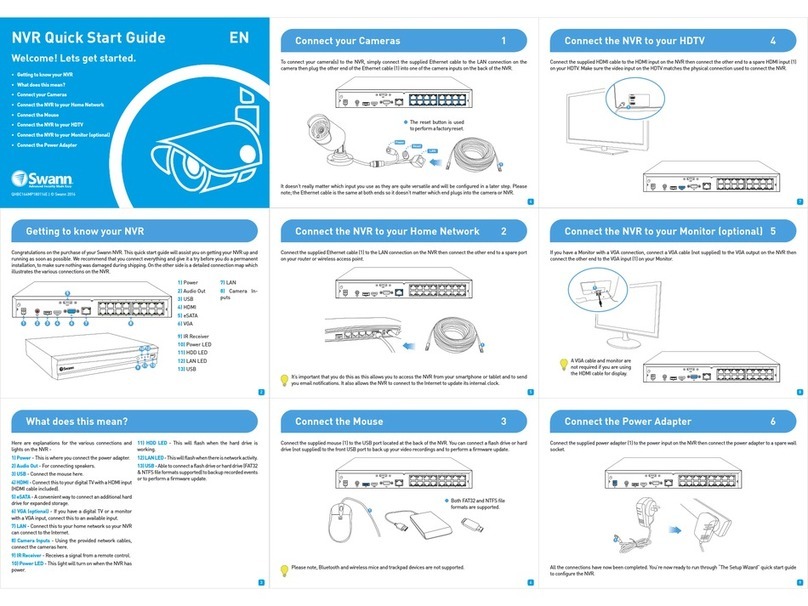 Swann CONV16-A4MP8C User manual Swann CONV16-A4MP8C User manual