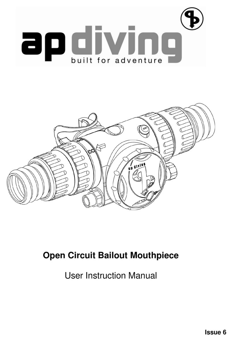 AP Diving RB111 Operator's manual AP Diving RB111 Operator's manual