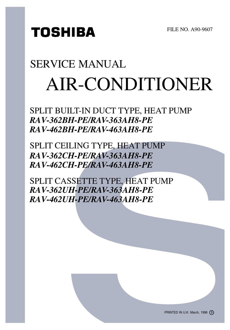 Toshiba RAV-362BH-PE User manual
