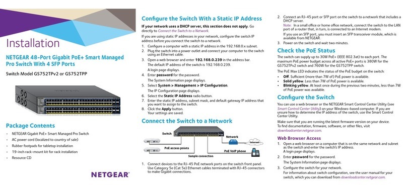 NETGEAR GS752TPv2 User manual