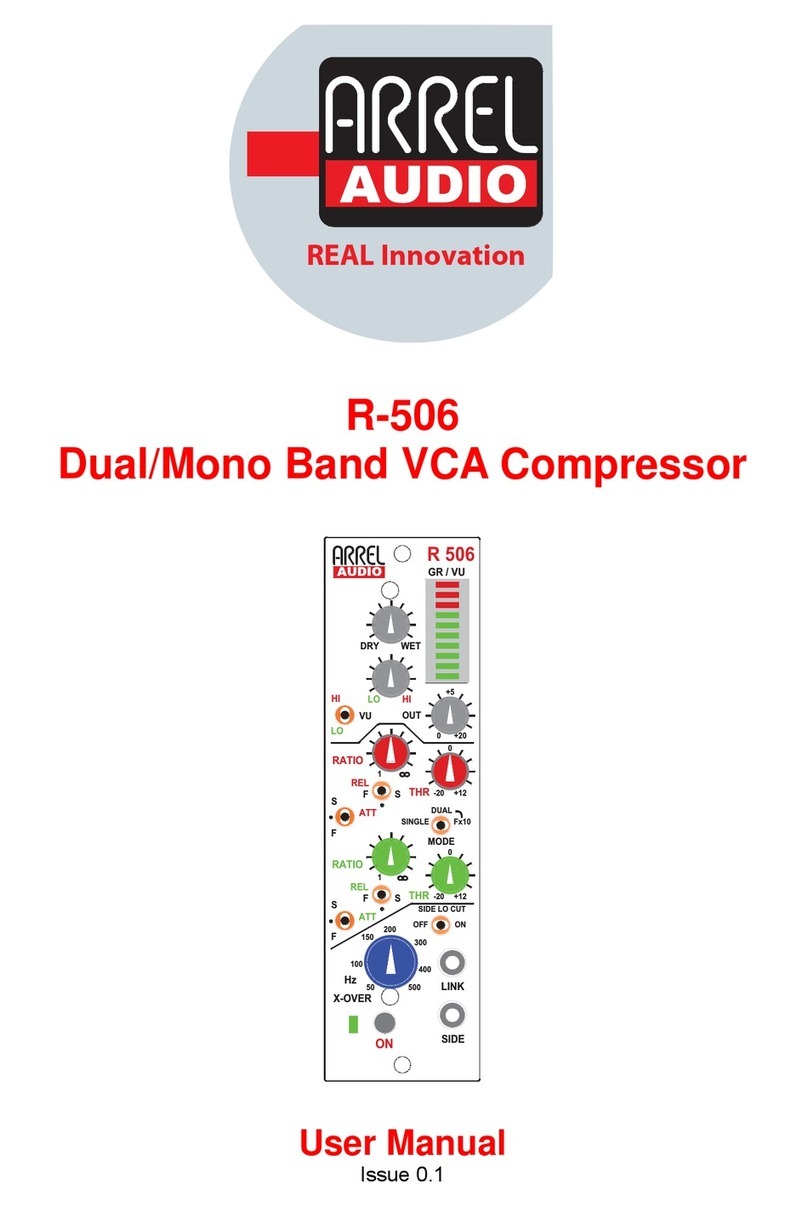 Arrel Audio R-506 user manual