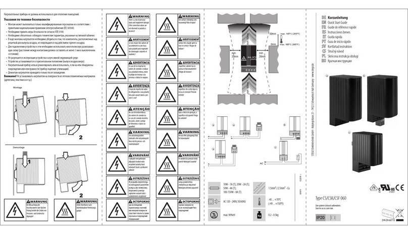 STEGO CSF 060 quick start guide