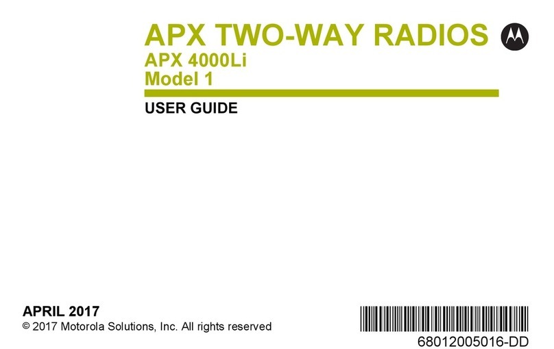 Motorola APX 4000Li user guide
