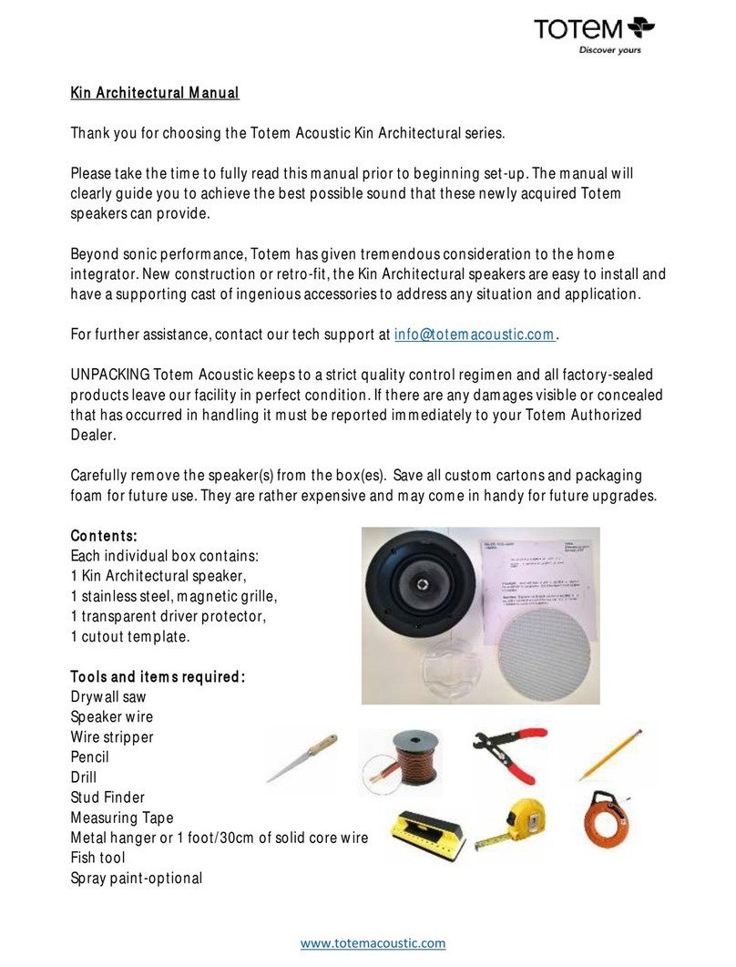 Totem Kin IC82 User manual