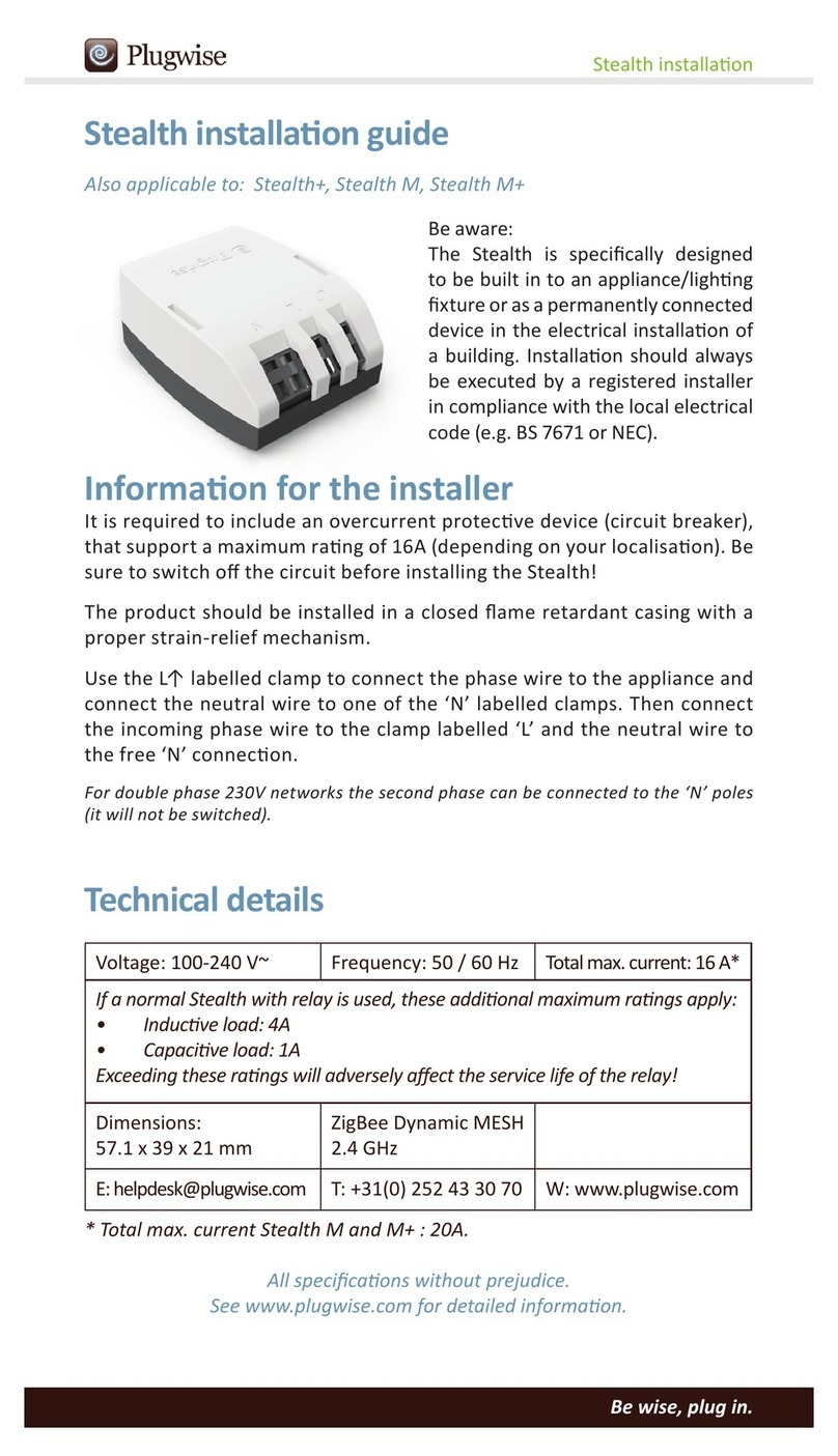 Plugwise Stealth installation guide