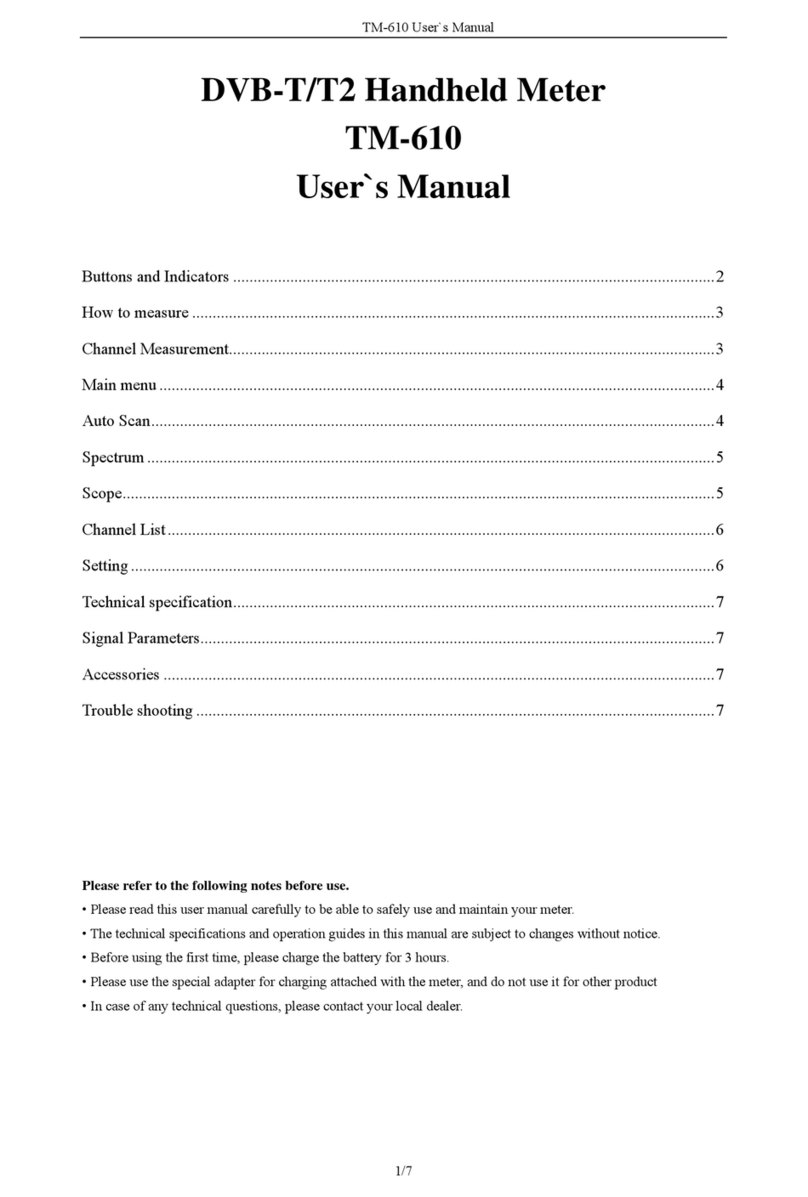 Digisat TM-610 user manual