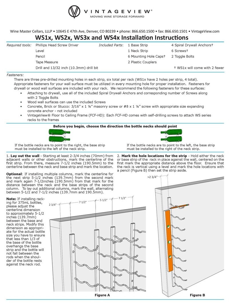 Vintage view WS1x installation instructions