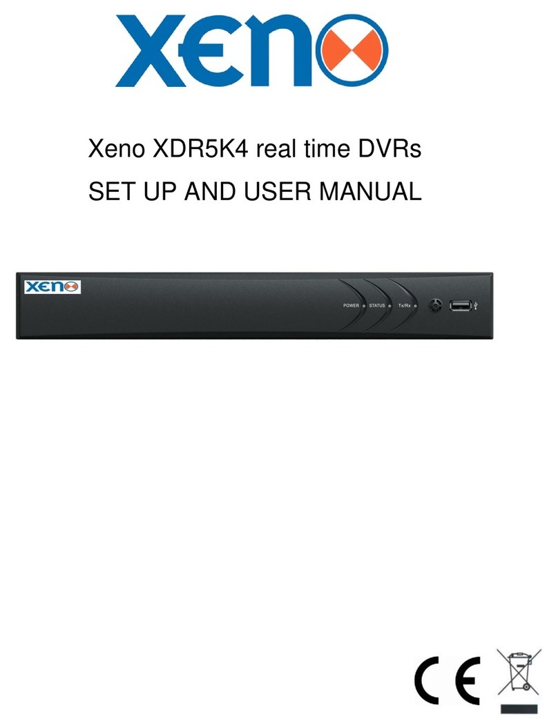 XENO XDR5K4 Setup and user's manual