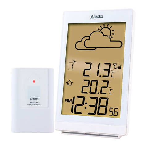 Alecto WS-2300 User manual