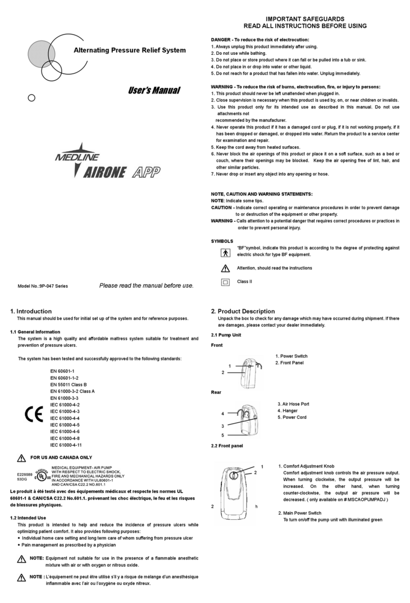 Medline 9P-047020 user manual Medline 9P-047020 user manual