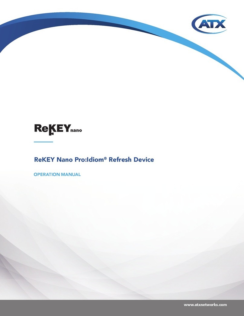 ATX ReKEY nano Pro:Idiom Operation manuals