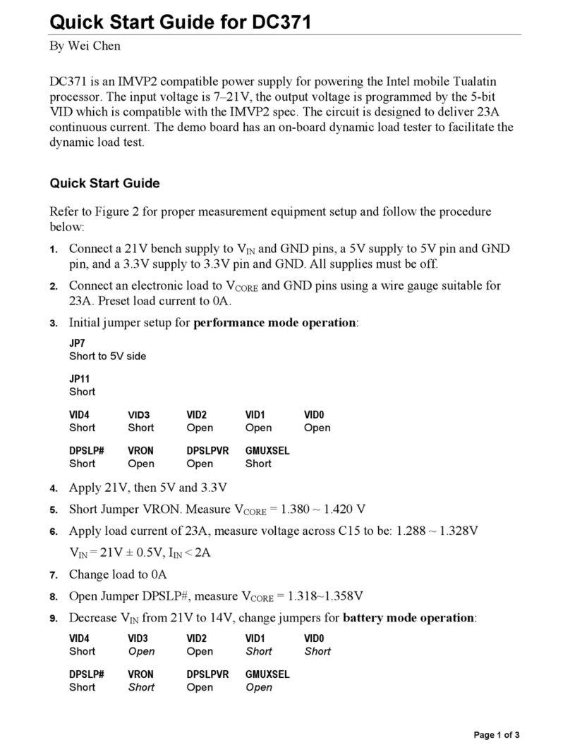 Analog Devices DC371 quick start guide