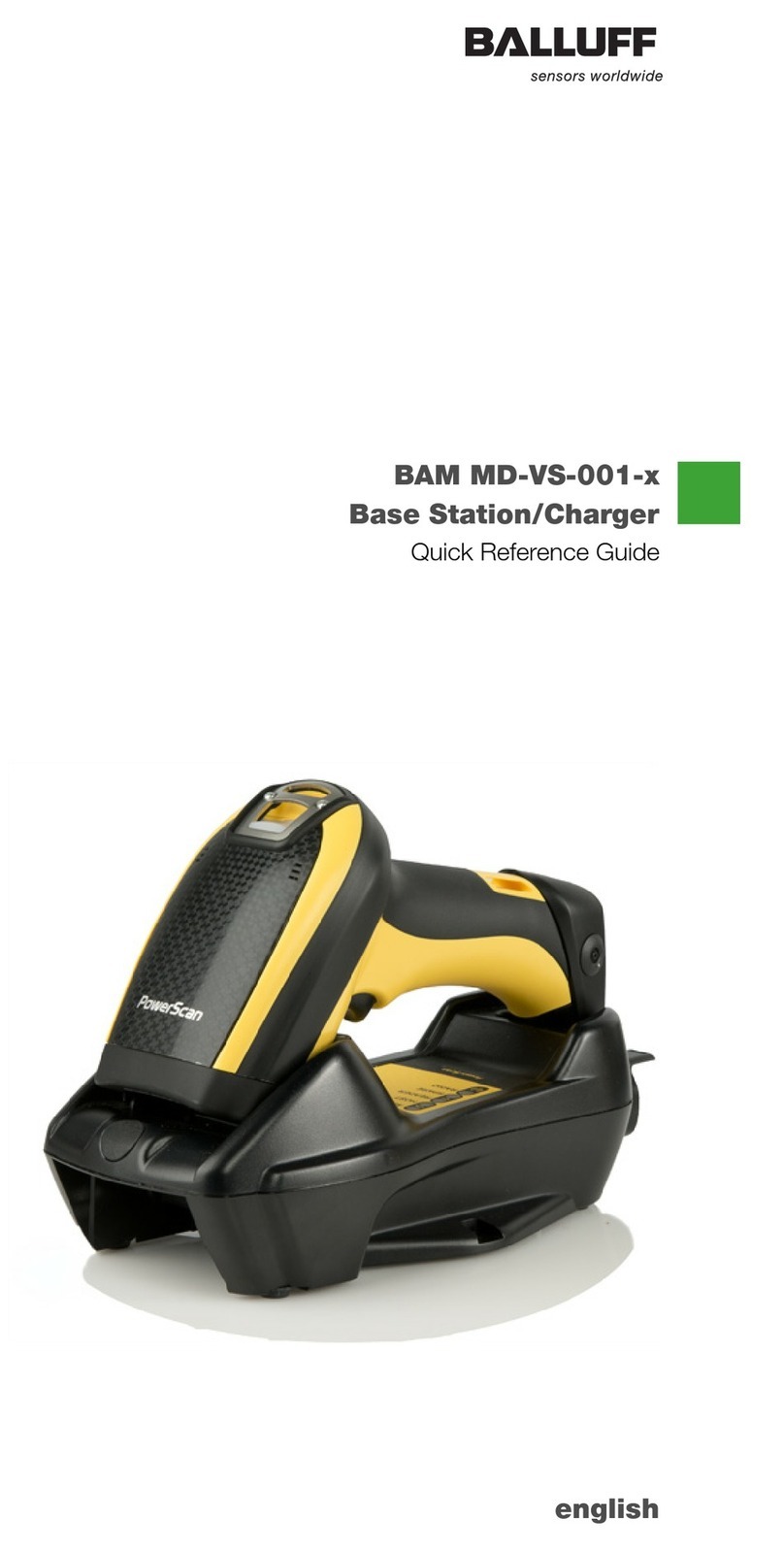 Balluff BAM-MD-VS-001-002 User manual