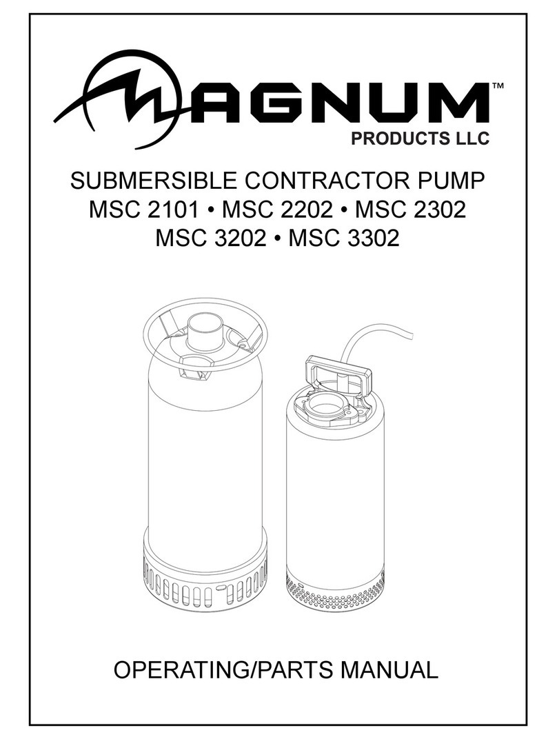 Magnum MSC 2101 User manual