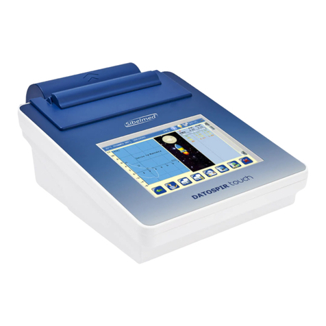 Sibelmed DATOSPIR TOUCH EASY - F User manual