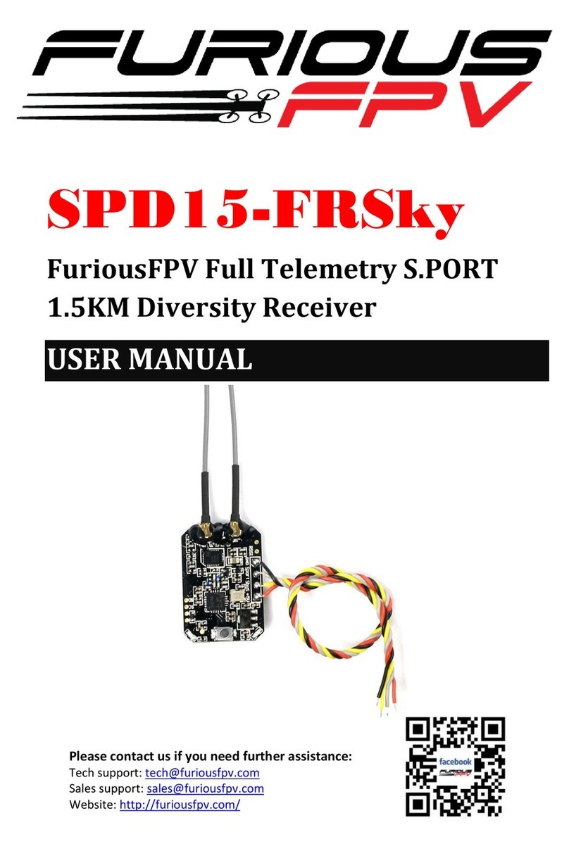 Furious FPV SPD15-FRSky user manual