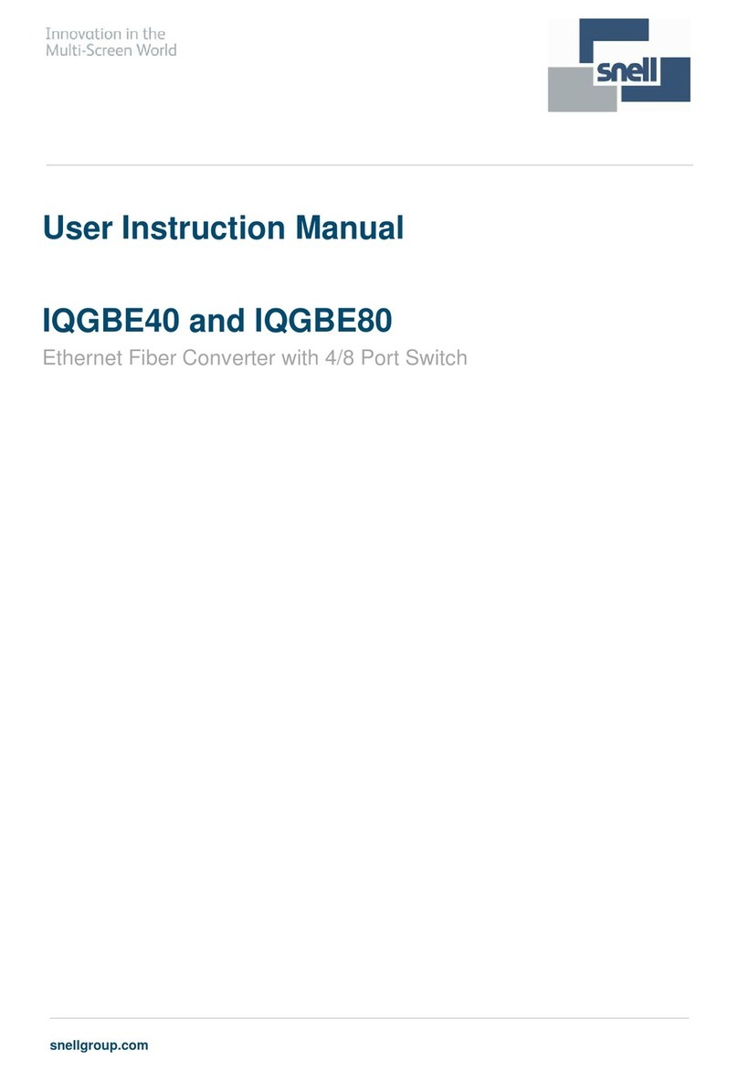 Snell IQGBE4000-1A Operator's manual Snell IQGBE4000-1A Operator's manual