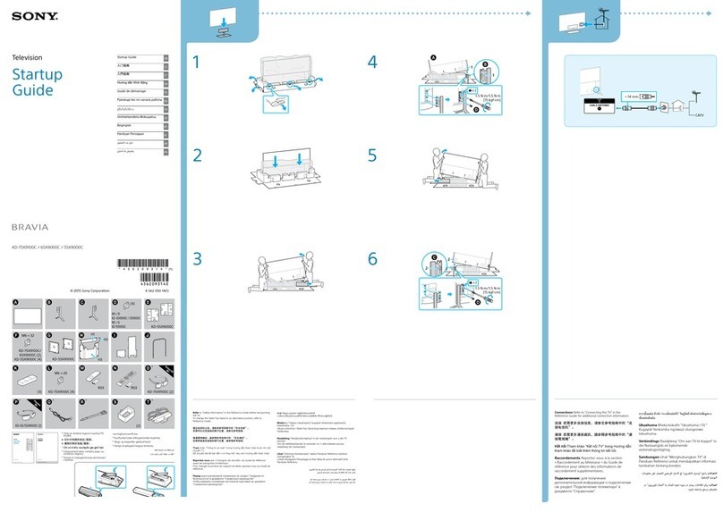 Sony Bravia KD-75X9100C User guide