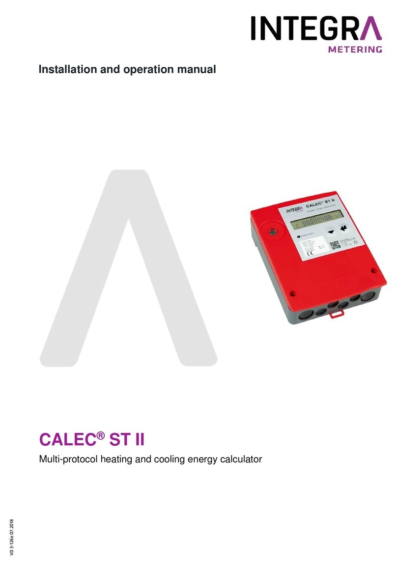 Integra CALEC ST II User manual