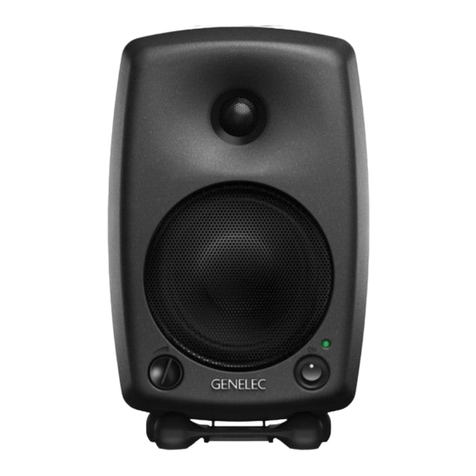 Genelec 8030 Quick setup guide