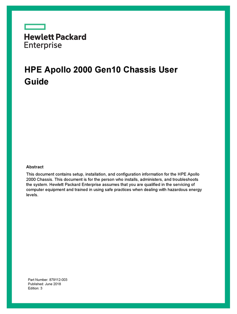 HPE Apollo 2000 Gen10 User manual