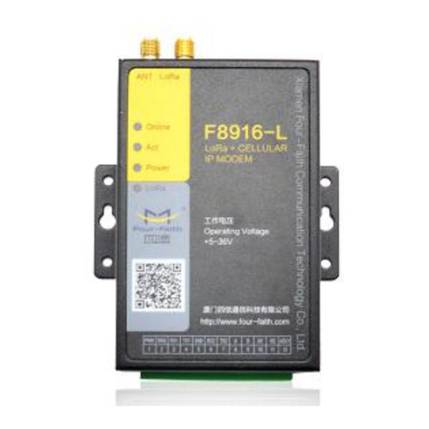 Four-Faith F8916-L-W user manual