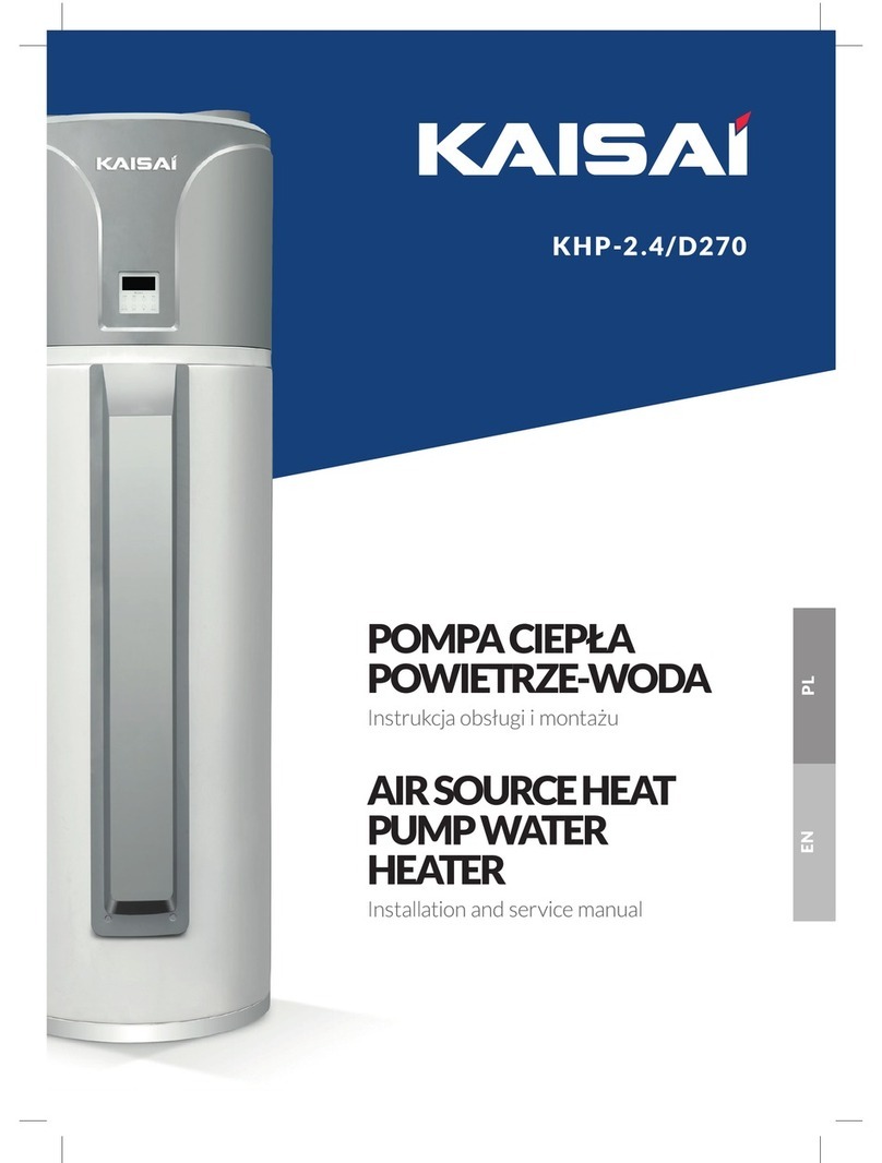 Kaisai KHP-2.4/D270 Installation and service manual