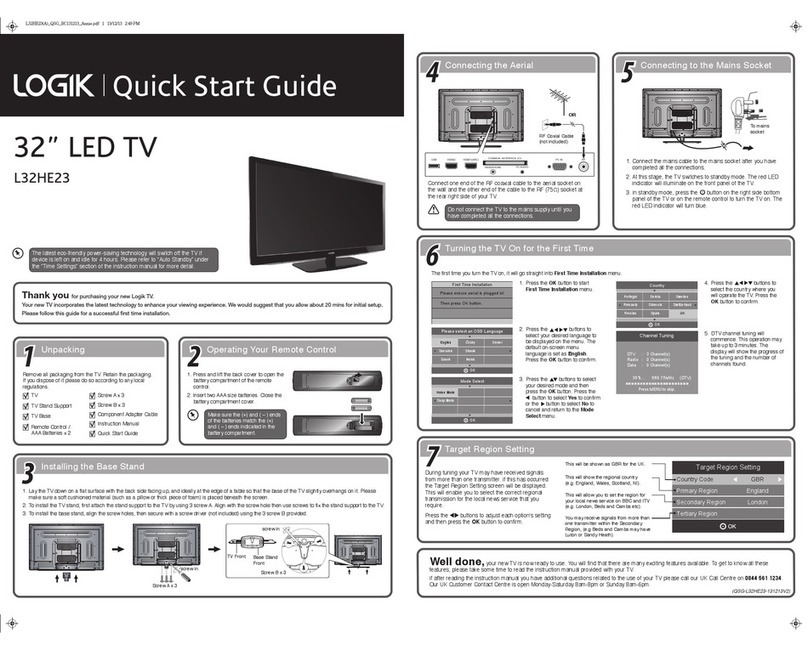 Logik L32HE23 User manual