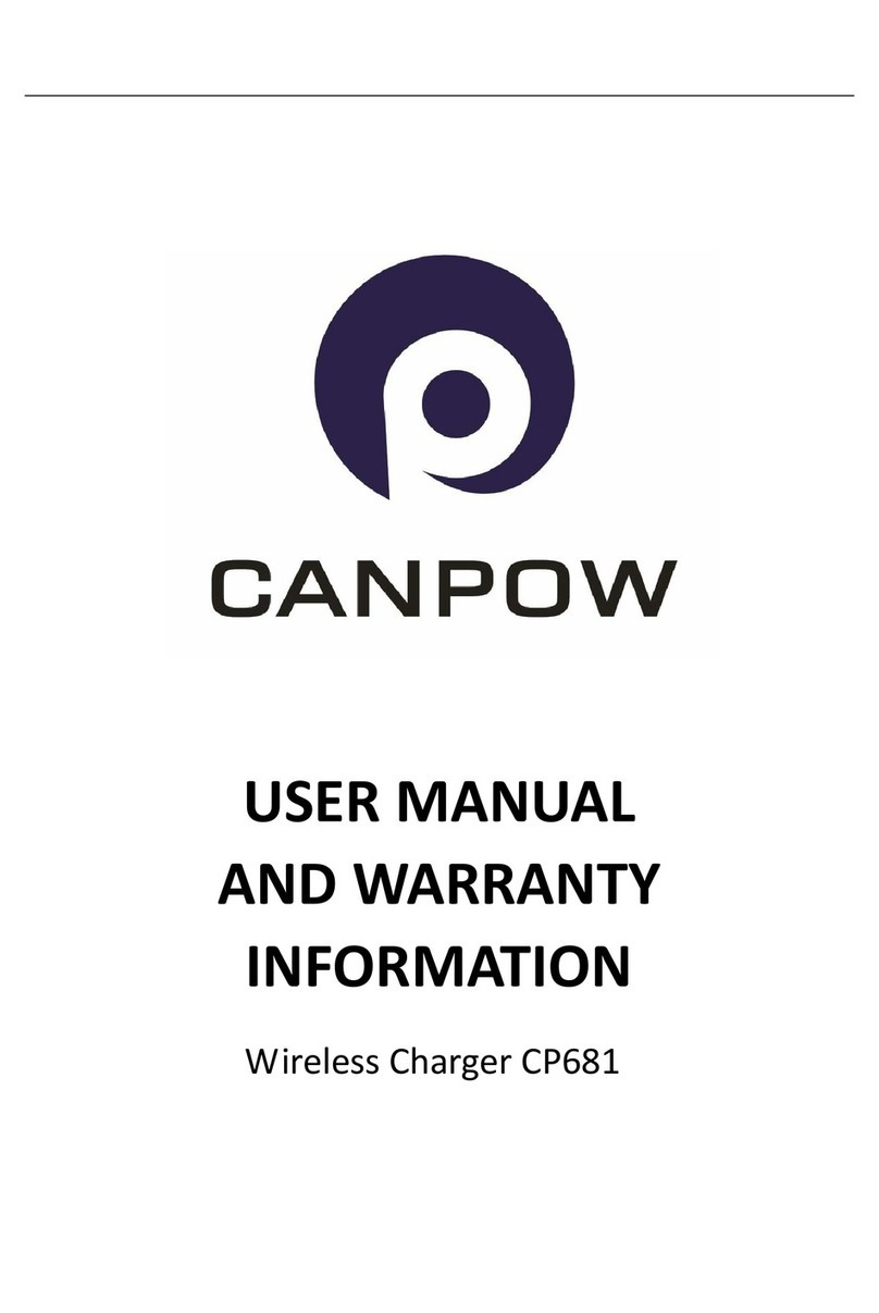 canpow CP681 User manual and warranty
