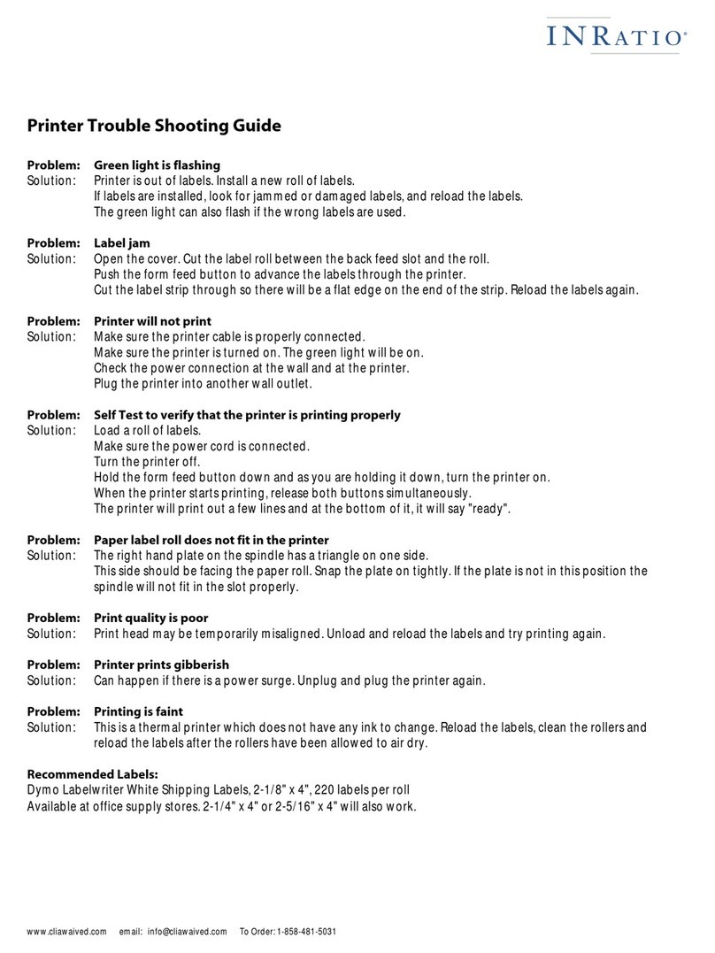 Axiohm A711 troubleshooting guide