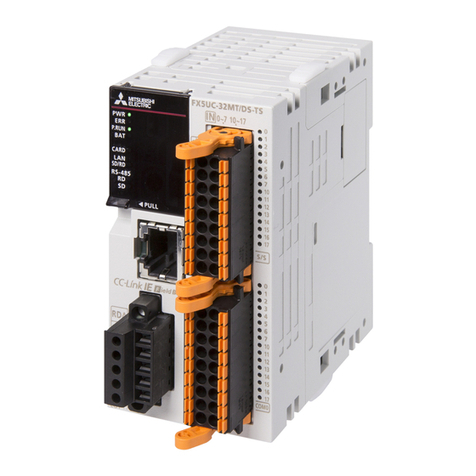 Mitsubishi Electric MELSEC iQ-F FX5UC-96MT/D User manual