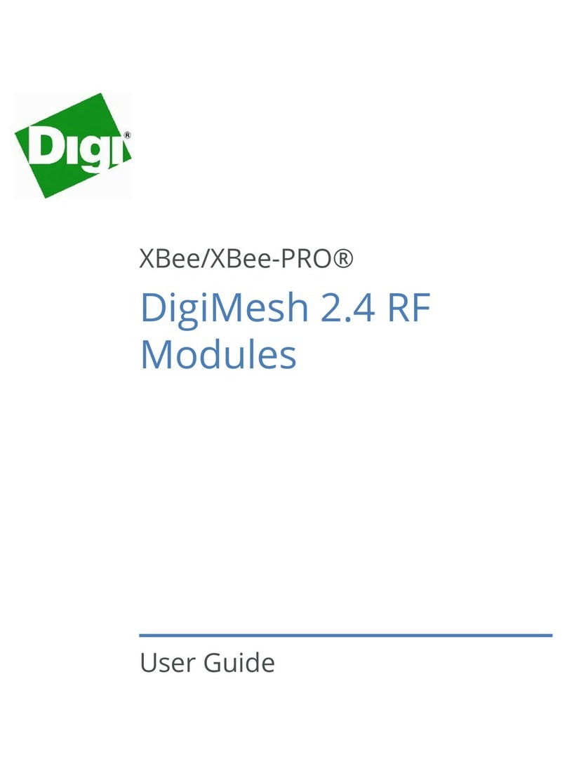 Digi XBee User manual