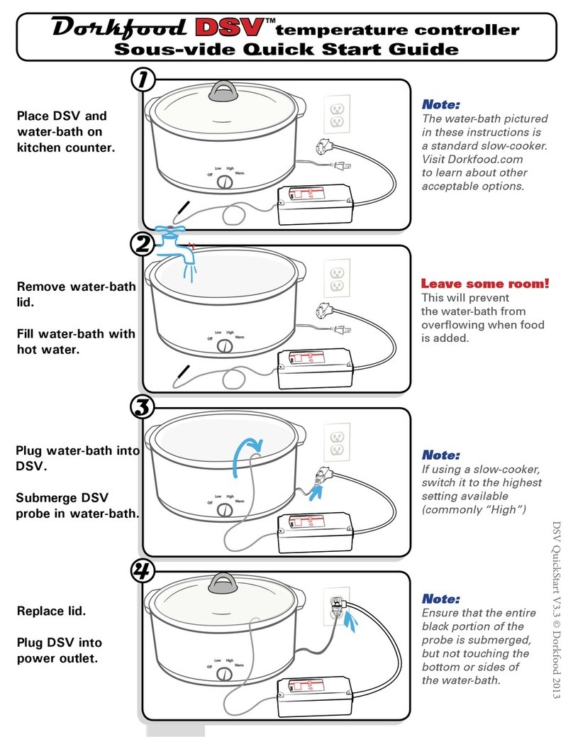 Dorkfood DSV User manual