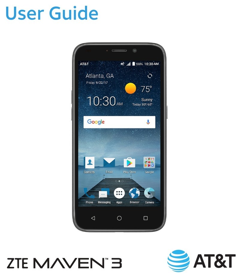 Zte AT&T Maven 3 User manual Zte AT&T Maven 3 User manual