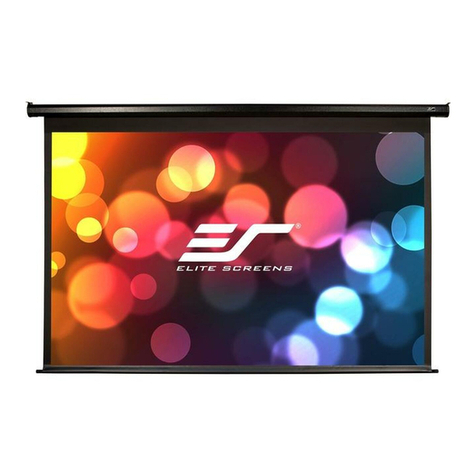 Elite Screens Electric84H User manual Elite Screens Electric84H User manual