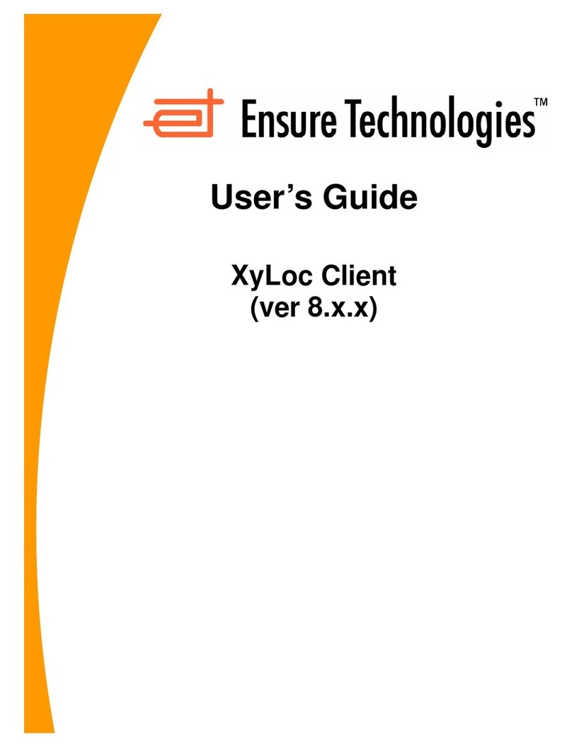 Ensure Technologies XyLoc Client user guide