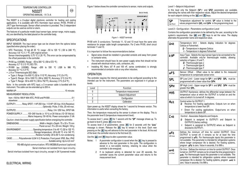 scigiene N322T operating manual