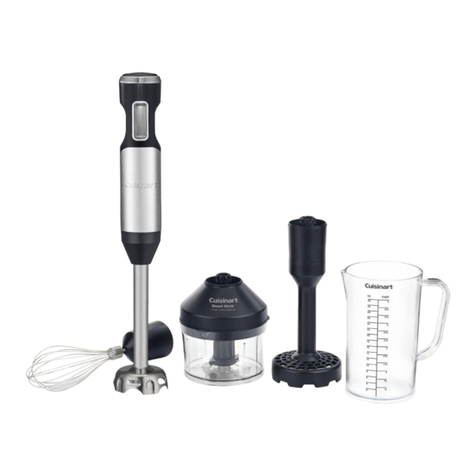Cuisinart SmartStick CSB-100 Quick reference guide