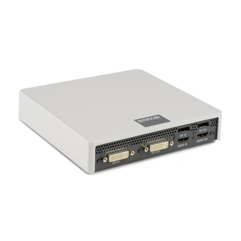 Barco NGS-D320 Lite User manual