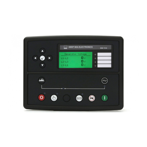 Deep Sea Electronics Plc DSE7310 MKII Installation instructions and operators manual Deep Sea Electronics Plc DSE7310 MKII Installation instructions and operators manual