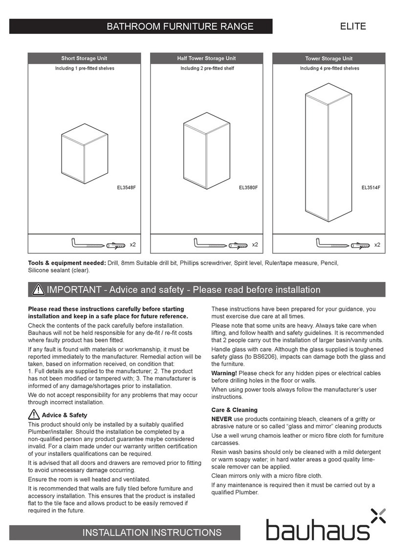 bauhaus EL3548F Installation instructions and use