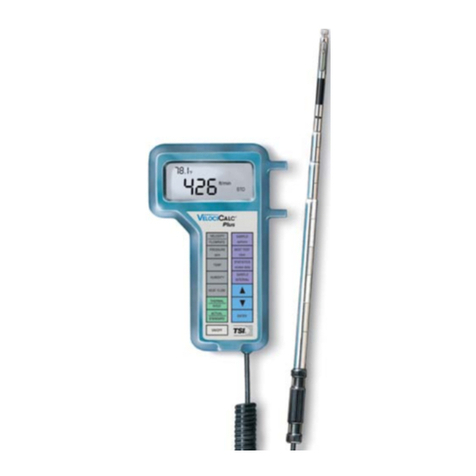TSI Incorporated VELOCICALC Plus 8383 Operation and service manual