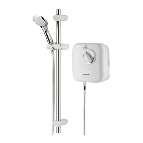 Bristan Thermostatic Power Shower 1000 Wiring diagram