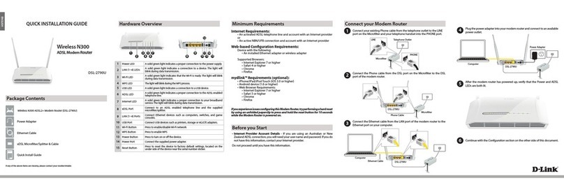 D-Link DSL-2790U User manual D-Link DSL-2790U User manual
