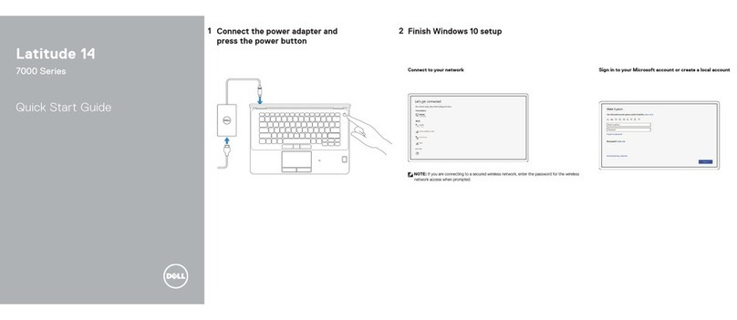 Dell Latitude 14 quick start guide
