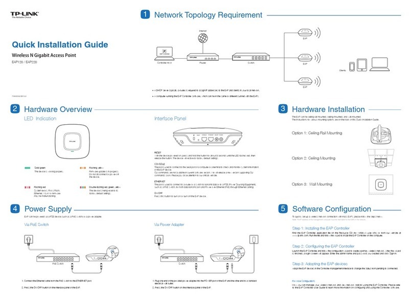 TP-Link Auranet EAP120 User manual