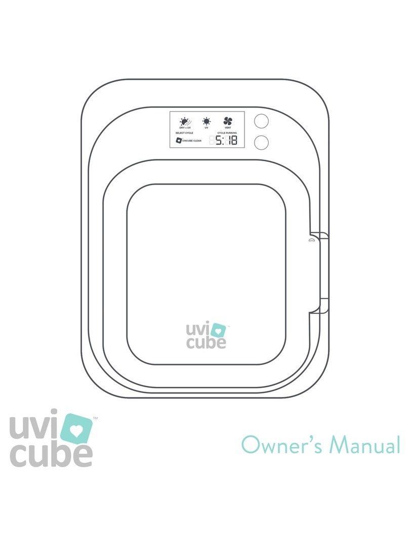 Uvicube OC518E owner's manual