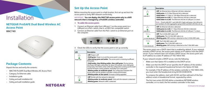 NETGEAR prosafe WAC740 User manual NETGEAR prosafe WAC740 User manual
